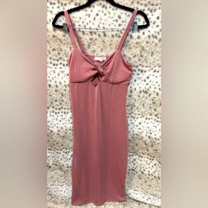 WOMENS RIBBED MAXI DRESS